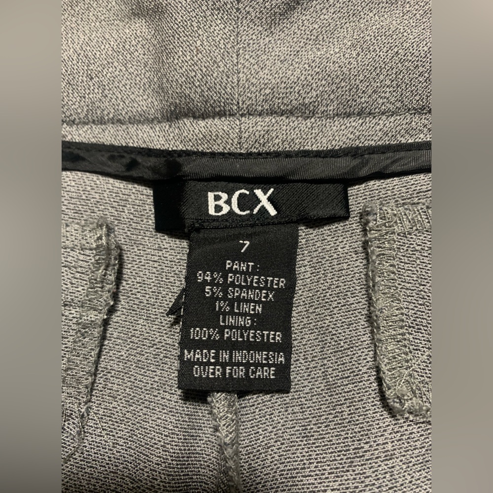 BCX Gray Pants Size 7 - Picture 5 of 6